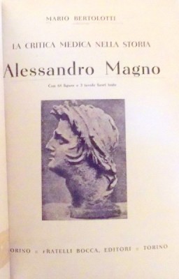ALESSANDRO MAGNO di MARIO BERTOLOTTI foto