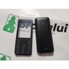 Carcasa Compatibila pentru Nokia 208 , Kit Complet Fara Logo