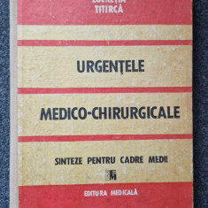 URGENTELE MEDICO-CHIRURGICALE - Lucretia Titirca