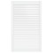 Usa de dulap design lambriu, alb, 99,3x59,4 cm, lemn masiv pin