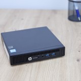 Unitate PC Second Hand, HP PRODESK 400 G2 USFF, Procesor I5 6500T, Memorie RAM 8 GB, SSD 128 GB, Windows 10 Pro