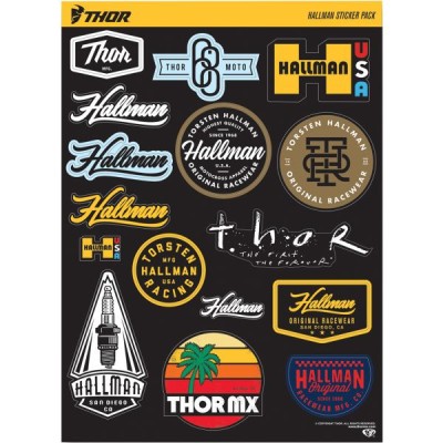 MBS Set Stickere THOR S20 HALLMAN, Cod Produs: 43202182PE foto