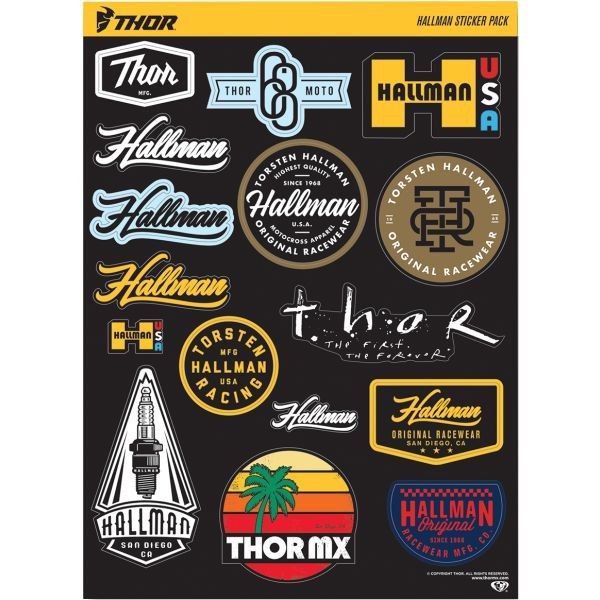 MBS Set Stickere THOR S20 HALLMAN, Cod Produs: 43202182PE