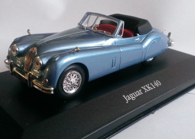 Macheta Jaguar XK 140 1957 - Atlas 1/43 foto