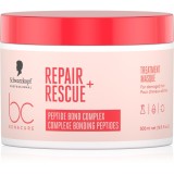 Schwarzkopf Professional BC Bonacure Repair Rescue+ Masca intens hrănitoare pentru par deteriorat 500 ml