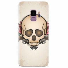 Husa silicon pentru Samsung S9, Skulls And Roses