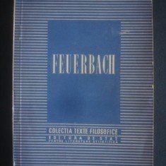 Colectia texte filozofice Feuerbach C. I. Gulian foto