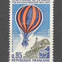 Franta.1971 Posta aeriana-100 ani posta cu balonul XF.331