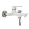 Baterie pentru cada/dus Fleko, 40 mm, cartus ceramic, para dus inclusa, Alb