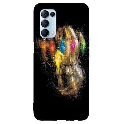 Husa compatibila cu Oppo A15 model Infinity Gauntlet, Silicon, TPU, Viceversa foto