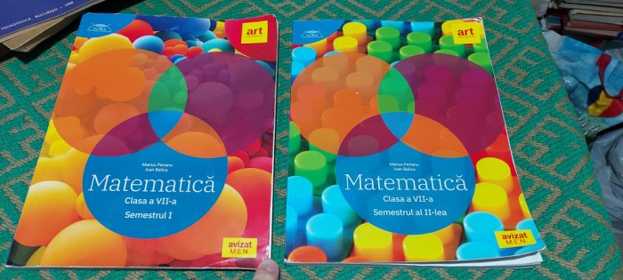 MATEMATICA CLASA A VII A SEMESTRUL I SI II MARIUS PERIANU , IOAN BALICA