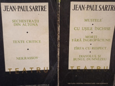 Jean-Paul Sartre - Teatru, 2 vol. foto