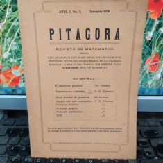 Pitagora, revistă de matematici, anul I nr. 3, ianuarie 1936, Craiova, 147