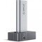 Docking Station Orico IT18C3 pentru SSD SATA M.2 NVMe, Gri