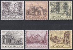 Vatican 1976 - Clădiri și f&amp;acirc;nt&amp;acirc;ni, MNH foto