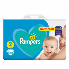 Scutece Pampers Active Baby Nr 2, Giant Pack - 100 buc. foto