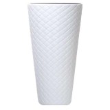 Ghiveci de flori MATUBA slim, 30x55 cm, alb, Prosperplast GartenVIP DiyLine