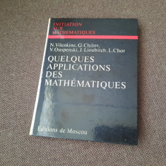 Quelques applications des mathematiques - N. Vilenkine 25/3