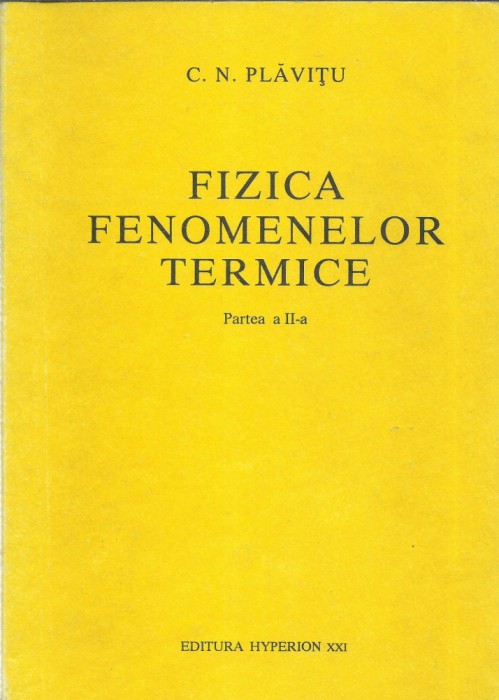 AS - C.N. PLAVITU - FIZICA FENOMENELOR TERMICE