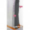 Vibrator Realistic Silicone Classic, Negru, 21 cm