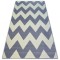 Covor BCF Base Zick 3963 Zig Zag gri, 140x190 cm