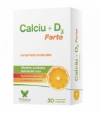 Calciu cu Vitamina D3 Forte Portocale &ndash; Suport Optim pentru Oase și Sistemul