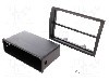 Rama adaptoare Peugeot, 2 ISO, neagra, PER.PIC. - MA26013.2