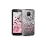 Husa pentru Motorola Moto G5, Silicon, Roz, 41084.01