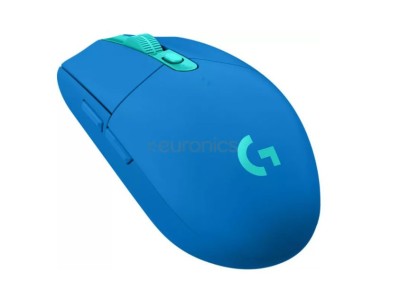 MOUSE LOGITECH, &amp;quot;G305 Lightspeed&amp;quot;, gaming, wireless, 2.4GHz, optic, 12000 dpi, butoane/scroll 6/1, buton selectare viteza, albastru, &amp;quot;910-006014&amp;quot; (tim foto