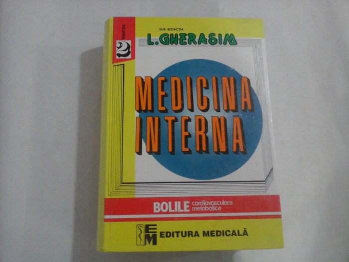 MEDICINA INTERNA - GHERASIM -volumul 2 - editia 2001