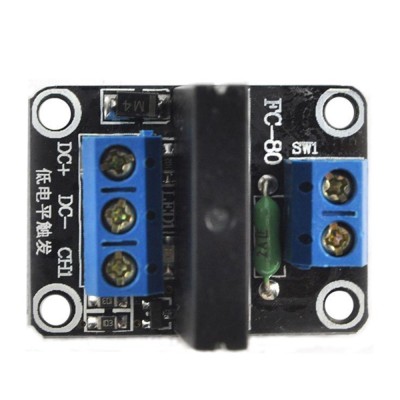 Modul cu 1 releu SSR 5v tensiune comanda low level max.240V 2A OKY3041 foto