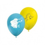 Set 8 baloane latex Ariel 28 cm
