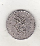 Bnk mnd Marea Britanie Anglia 1 shilling 1953, Europa