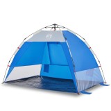 Cort camping 2 persoane albastru azur impermeabil setare rapida
