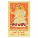 Cumpara ieftin Abtibild sticker pentru intelepciunie si al invataturii cu Buddha Manjushri