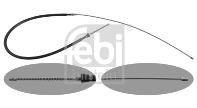 FEBI BILSTEIN 48331 Cablu, frana de parcare foto