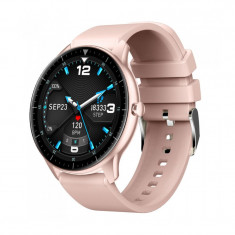 Smartwatch iHunt Watch 6 Titan, Bluetooth 5.0, display 1.28 inch, 240 mAh, telecomanda, Titan Pink foto