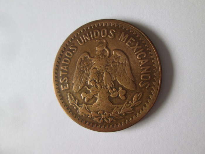 Rara! Mexic 10 Centavos 1920