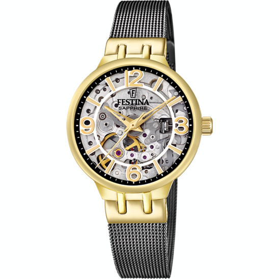 Ceas Dama, Festina, Automatic Skeleton F20580/2 - Marime universala