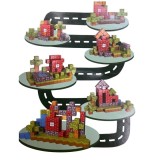 Set Cuburi Magnetice, JPT Blocks 660, 80 cuburi, texturi Minecraft, multicolor, 3+ ani