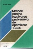 Metode pentru rezolvarea problemelor de optimizare - Aplicatii foto