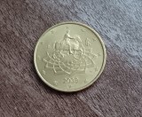 C50 - Moneda foarte veche - 50 euro centi - Italia - 2009