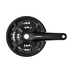 Angrenaj pedalier Shimano Altus FC MT-210-3, 3x9V, 44/32/22T, brat 175mm