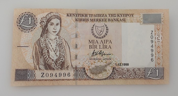 Cipru - 1 Pound 1998