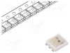 LED SMD 1411 PLCC6 RGB 20mA 2,1/3,3/3,3VDC ROHM SEMICONDUCTOR
