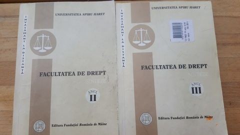 Facultatea de drept anul 2, 3