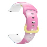 Cumpara ieftin Curea silicon, compatibila Samsung Galaxy Watch Active 2, VD Very Dream&reg;, Quick Release, Pink Powder