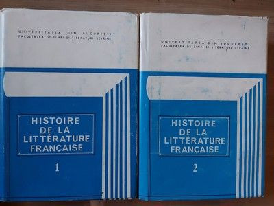 Histoire de la litterature francaise 1, 2- Angela Ion