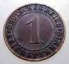 B.329 GERMANIA WEIMAR 1 REICHSPFENNIG 1936 A, Europa, Bronz