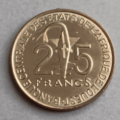 M3 C50 - Moneda foarte veche - Africa de Vest - 25 franci - 2012